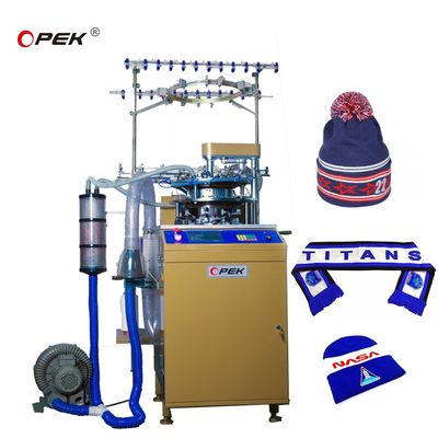Máquina de tricô de chapéu de chapéu de 9 polegadas de diâmetro OPEK Jacquard Scarf Beanie para o seu