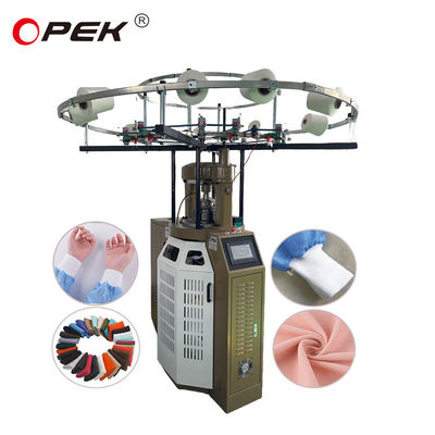 Máquina de tricô de punho Opek 10-100 agulhas para máxima produtividade