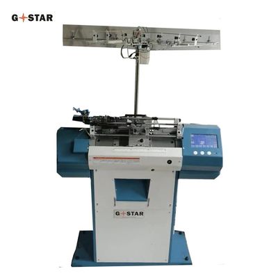 Protecção do trabalho Máquina de tricotar luvas de látex flexível Jacquard para produção plana