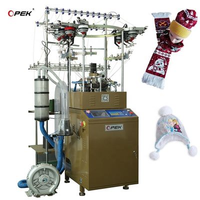Máquina de tricô para clube de futebol lenço Opek 365 moda quente boné estilo de tricô