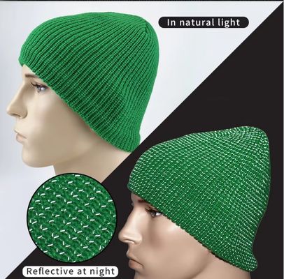 Máquina avançada de tricô de chapéu refletor 7G-18G com alimentador 2F-10F
