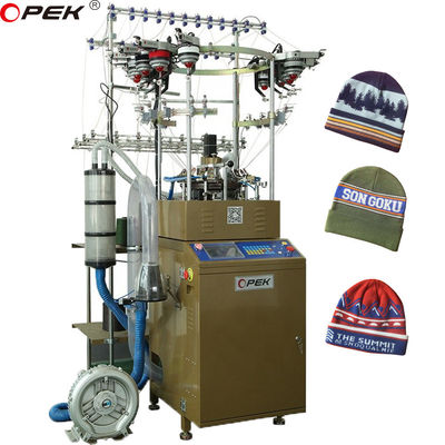Revolucione a sua produção de chapéus com a máquina de tricô de chapéus 2024 a 90-120 RPM