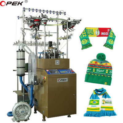 325 KG Máquina de tricô Opek Winter Beanie com lubrificação automática e sistema de adição de óleo