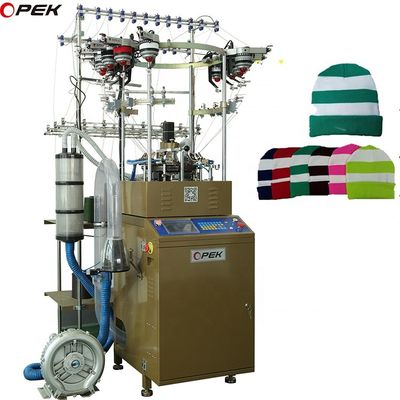 Máquina de tricô de chapéus e lenços para crianças com largura de tricô de 25 a 6 polegadas e por Opek