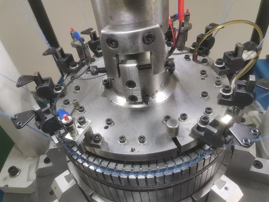 2024 Fabricação de tecidos de padrão para chapéus de costelas circulares automáticos Materiais de máquinas de tricô