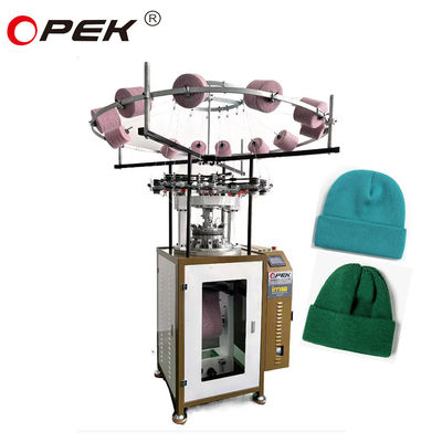 Máquina de tricô multifuncional de chapéus de costelas de costura de waffle para operação rápida e fácil