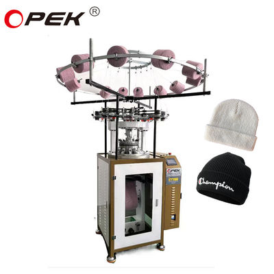 Máquina de tricô multifuncional de chapéus de costelas de costura de waffle para operação rápida e fácil