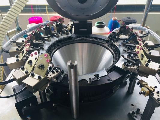 Máquina de tricotar chapéu e lenço à prova de vento circular de alta velocidade para multi-gauge da OPEK