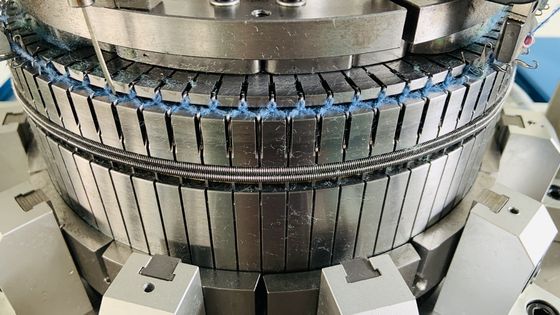 4-10 polegadas de diâmetro do cilindro Computarizado Commercial Costela e Tuck Chapéus máquina de tricô