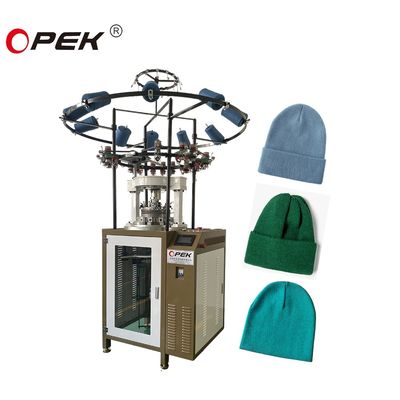 Melhore a sua produção com a máquina automática de tricô de chapéus circulares de 0,75 W