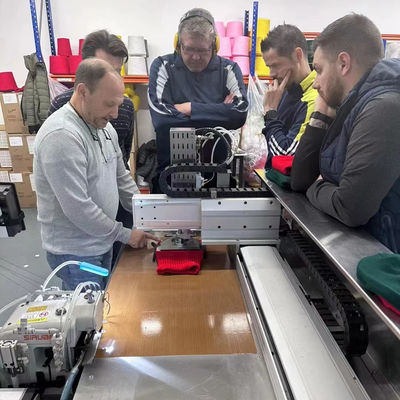 1500W Voltagem 220V 50/60HZ Máquina de costura automática de tricô de chapéu de chapéu para o mercado