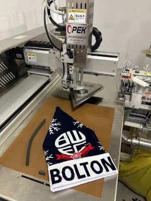 Máquina de costura de alta velocidade de 9 polegadas largura de tricô 7 GG Overlock para chapéu de boné de inverno de tricô