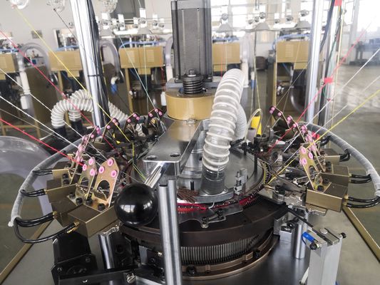 Máquina de tricô de chapéu de chapéu de chapéu com sistema de controlo