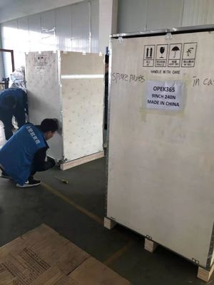 Máquina de tricô circular com cabeça de chapéu de costela da OPEK informatizada para 450 kg