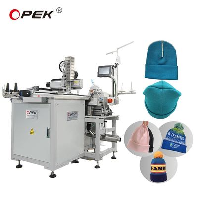 Máquina de costura de chapéu Opek 300HS computadorizada Max. espessura de costura 5mm profissional