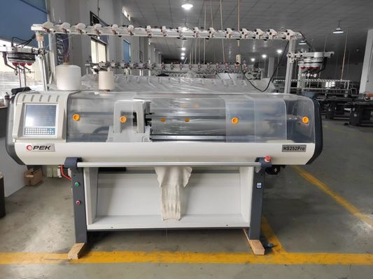 Máquina de tricô computadorizada de camisola de tricô com projeto avançado de jacquard