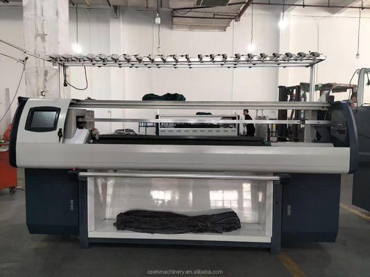 Máquina de tricô de camisolas de fio mais espesso para produção de camisolas