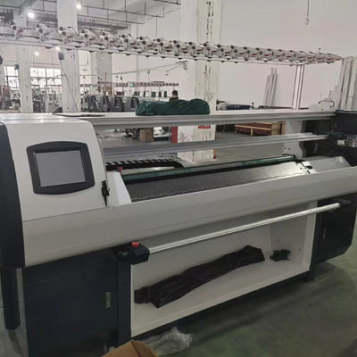 Velocidade 3.5G Máquina de tricô de suéter Jacquard de sistema duplo em 2500*850*1600mm Tamanho