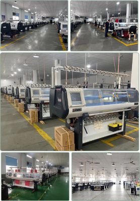 Velocidade 3.5G Máquina de tricô de suéter Jacquard de sistema duplo em 2500*850*1600mm Tamanho
