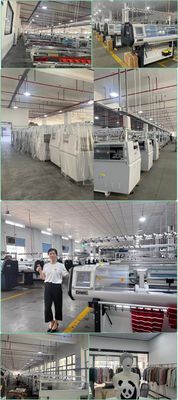 16GG Máquina de tricô totalmente Jacquard Flat Sistema duplo 52 polegadas para alta produção