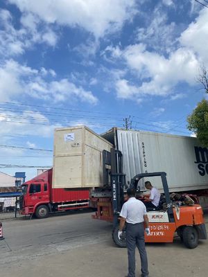 3765*900*1440MM Máquina de tricô de colarinho de carrinha dupla de sistema único