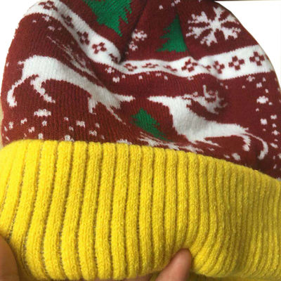 Máquina de Tecelagem de Chapéu Jacquard de Alta Velocidade Amarelo com Lubrificação Automática