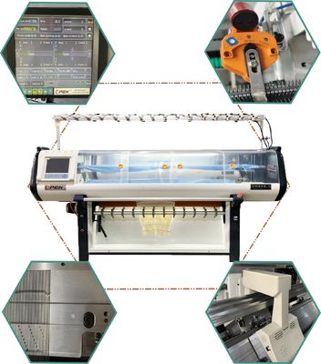 Máquina de fabricação de colares de sistema único computadorizado com maior capacidade de produção XD52S-1
