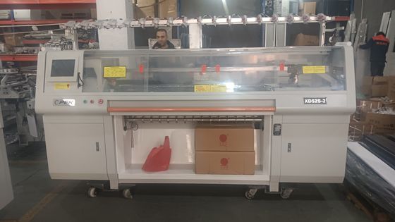 Método de tricô duplo Máquina de tricô plana Jacquard para aplicações versáteis