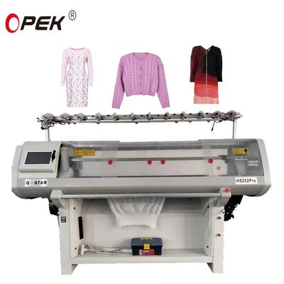 Camisola de malha Jacquard para máquina de malha plana computadorizada de fábrica