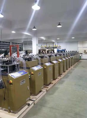 Máquinas circulares de Tejer Casera com sistema de controlo totalmente informatizado