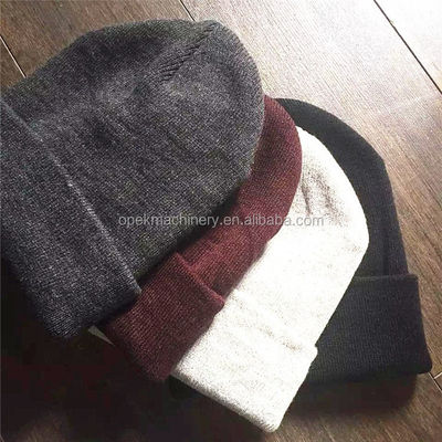 Máquina de tricô de chapéu e lenço informatizado Opek Multicolor Jacquard para as necessidades das lojas de vestuário