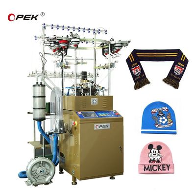 Máquina de tricô computadorizada para lenço e chapéu de Inverno da OPEK