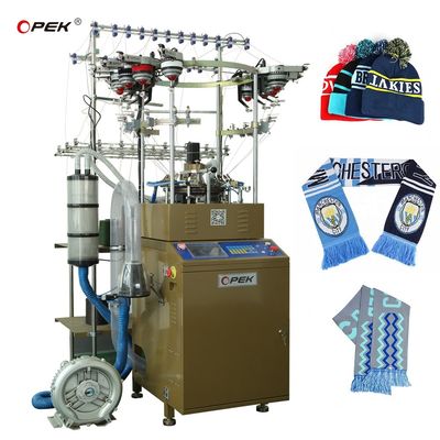 Casa Alta Velocidade Jacquard Futebol Chapéu Cabeça Fazer Máquina 16 opções de cores