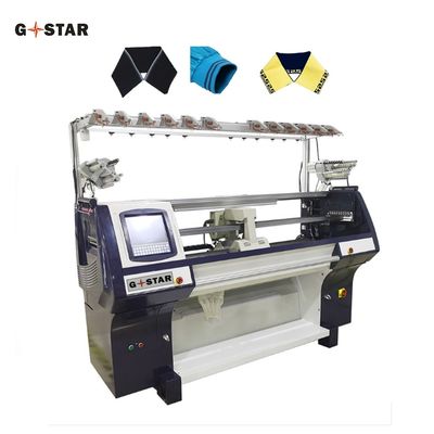 Speed Jacquard Tricotomas Double Carriage Collar Flat Knitting Machine em 80 polegadas OPEK