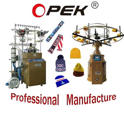 Alarme totalmente automático Ventilador de futebol OPEK Máquina de tricô circular automática 752*663*1418mm