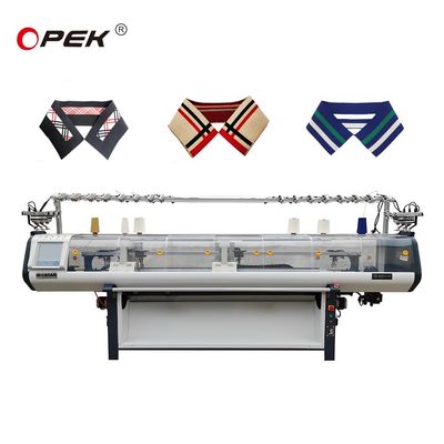 Sistema Único Opek Máquina de tricô plana Seleção de Jacquard completo para tricô de ponta