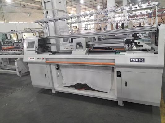Máquina avançada de tricô de sistema duplo de transporte único para camisola multifuncional