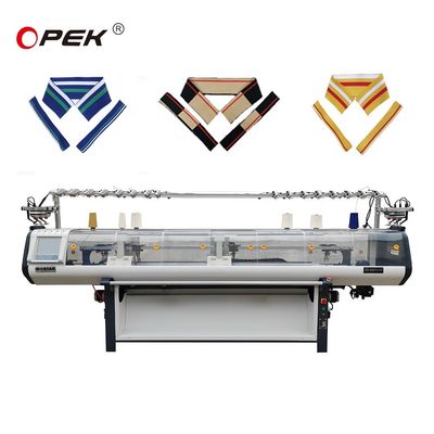 Opek 1 1 Sistema único 50 polegadas Collar totalmente de moda máquina de tricô plana computadorizada