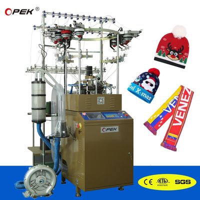 Partes de máquinas de tricô circulares de cilindro de 9 polegadas OPEK para linha de produção de chapéus e lenços