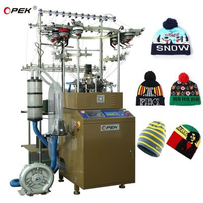 Máquina de fazer chapéus de boné com alarme automático