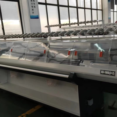 OPEK Double Carriage Four System Flat Sweater Knitting Machines Empresa de publicidade