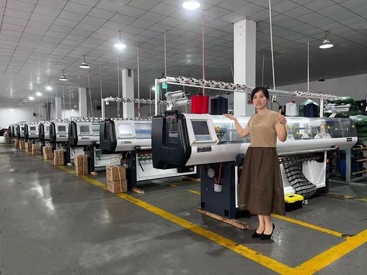 10GG Máquina de tricô totalmente Jacquard para fabricação de camisolas totalmente informatizadas