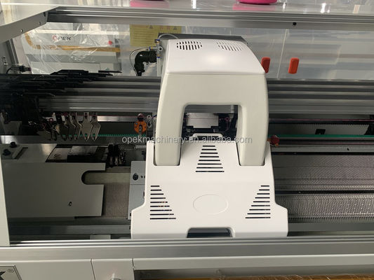 Máquina de tricô plana de 52 polegadas de largura. A arte especializada de Shima Seiki.