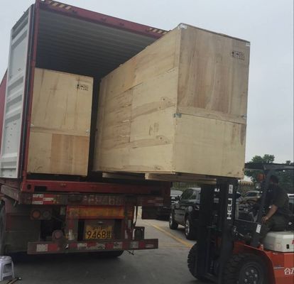 Máquina de tricô manual de sistema duplo para transporte único e tricô