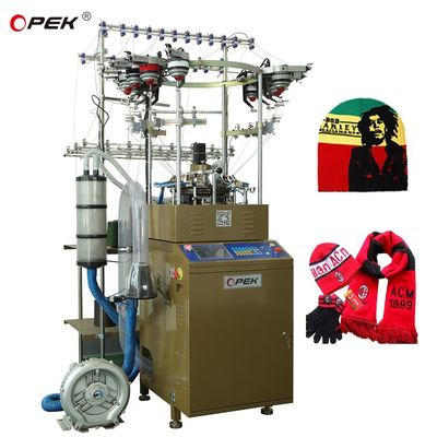 1KW OPEK Máquina de tricô de luvas circulares totalmente computadorizada 800pcs/dia Capacidade