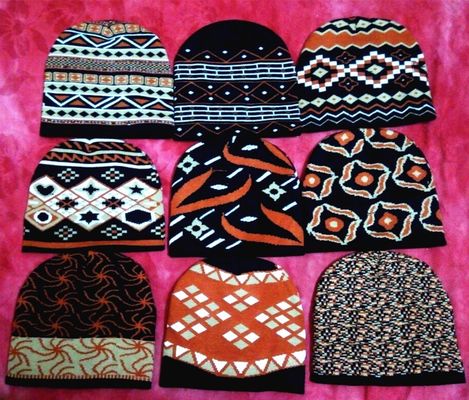 Máquina automática de tricô Jacquard Beanie e Máquina de fabricação de lenço Jacquard
