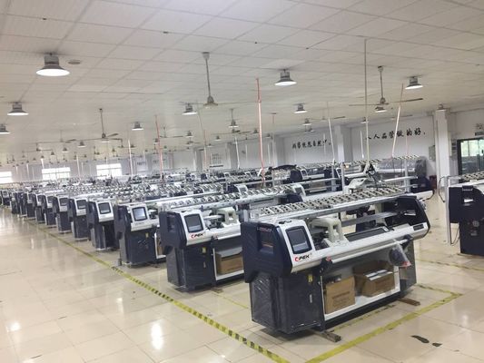 6F-20F Feeder 800 KG Máquina de tricotar Jacquard 3D de tecelagem para produção de calçado
