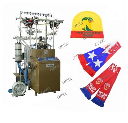 Máquina de tricotar chapéu de chapéu automático