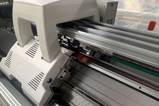 Máquina de tricô de algodão de 52 polegadas de largura de sistema duplo de tricô com capacidade de 1280 kg