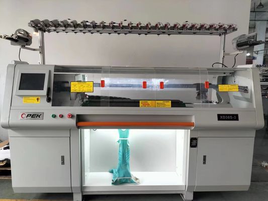 1.5 W Máquina de tricô plana para calçados Opções personalizáveis